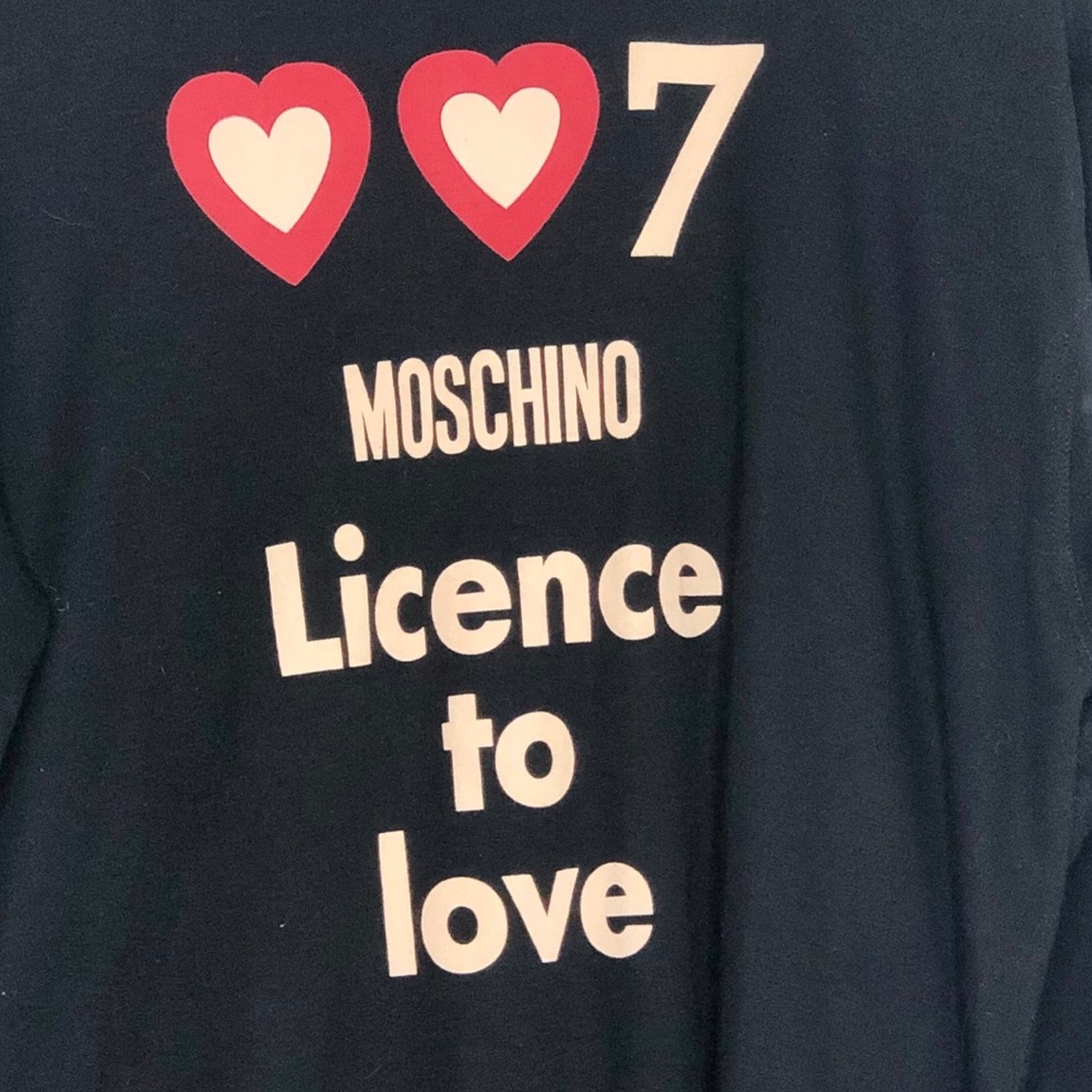 MOSCHINO JEANS •‘ ❤️ ❤️7! LICENCE TO LOVE Dress - Picture 2 of 6